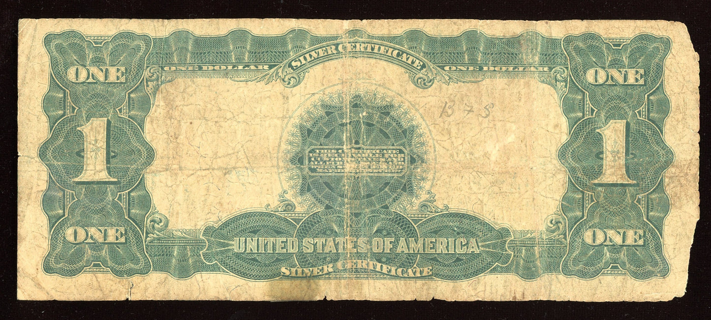 1899 Large Size $1 Silver Certificate Black Eagle