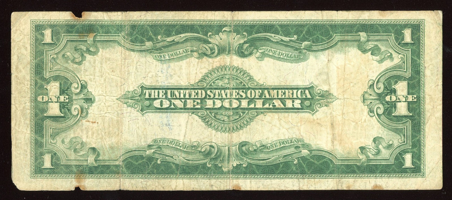 1923 Large Size Silver Certificate $1 Horseblanket Note