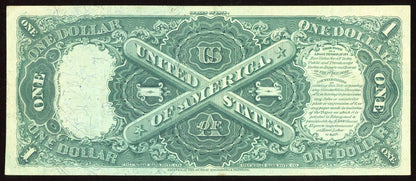 1878 $1 Flaming Seal  Fr 27 in Extra Fine + condition