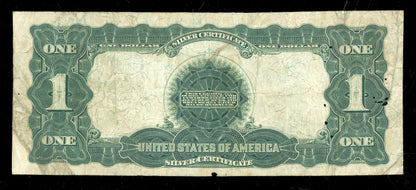 1899 Large Size $1 Silver Certificate Black Eagle Scarce Fr. 226 Lyons Roberts