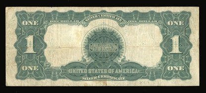 1899 Large Size $1 Silver Certificate Black Eagle FR 236 Speelman/White VF