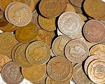 Indian Head Pennies 1800s-1900s Coper Cent Full Readable Date Random