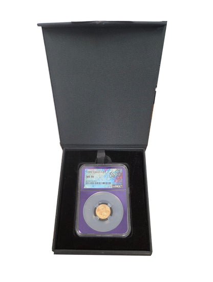 1995 American Gold Eagle 1/10 oz $5 NGC MS70 Trader Bea