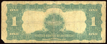 1899 Large Size $1 Silver Certificate Black Eagle FR 236 Speelman/White