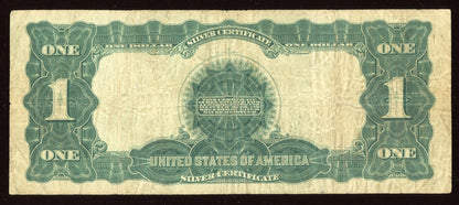 1899 Large Size $1 Silver Certificate Black Eagle