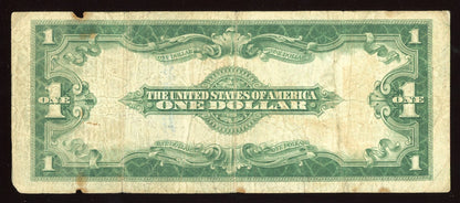 1923 Large Size Silver Certificate $1 Horseblanket Note